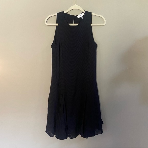 New! Reiss Mia trapeze Dress Navy Blue nwt 13911 - Picture 4 of 14